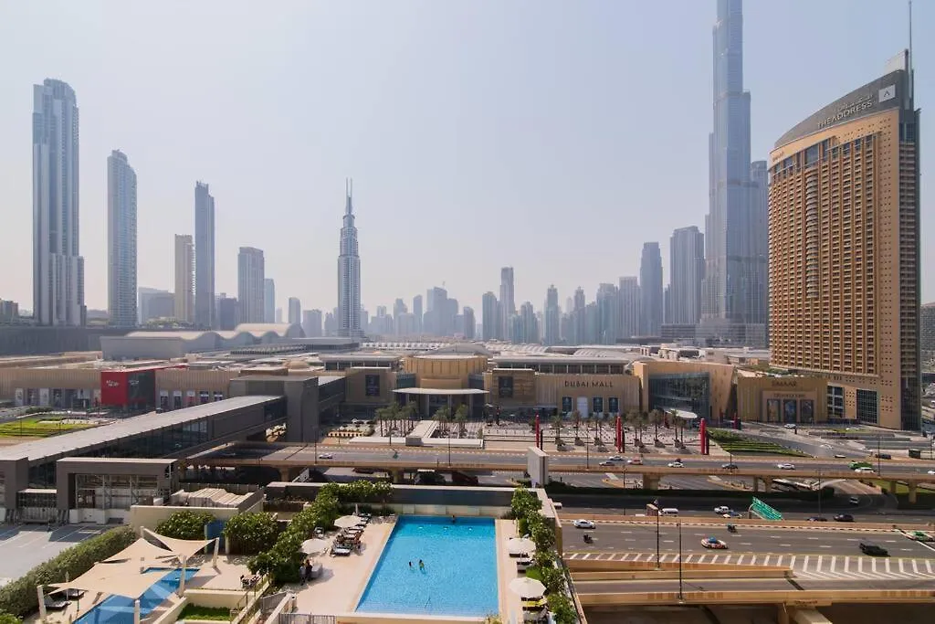 Elite Escape Holiday Home - 2 Bhk Getaway With Burj Khalifa View And Dubai Mall Access - 1507